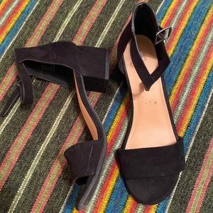 Rampage black sandals